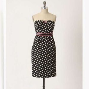 Anthropologie dress, polka dot size 12